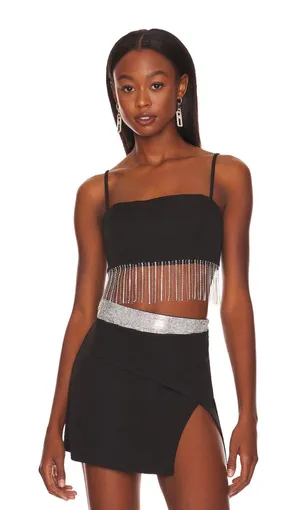 Revolve Irina Crystal Fringe Top thumbnail 1