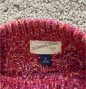 Red and Pink Knit Sweater thumbnail 2