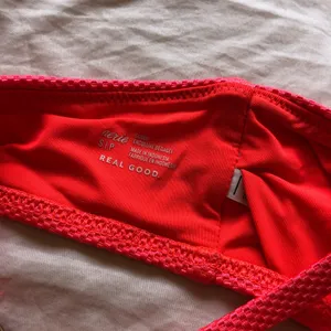 Aerie Bikini Swimsuit Set Bikini Top and Bottom Bottoms Bright Salmon Small thumbnail 5