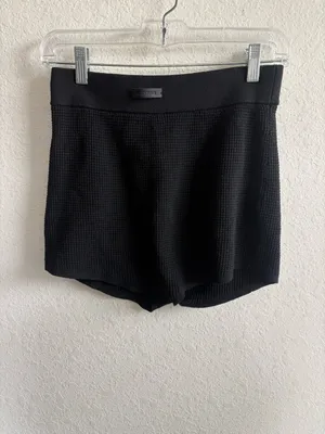 Fear of God Essentials Womens Waffle Boy Short size large thumbnail 2