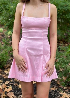 Windsor Pink Mini Dress thumbnail 1