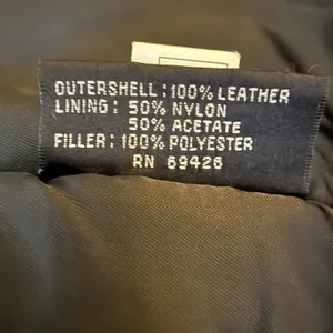 Wilson's Leather Genuine Leather Women's Blazer Jacket Size XS Black Pockets Long Length thumbnail 9