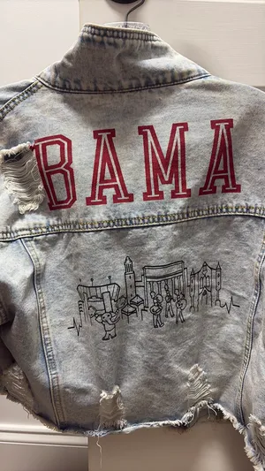 Bama Jean jacket Blue Size M thumbnail 3
