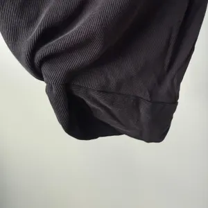 Anthro Saturday Sunday‎ S Black Ribbed Knit Harem Jogger Pants Lounge Streetwear thumbnail 7