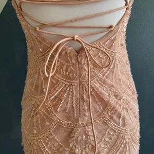 Sherri Hill Beaded Mini Dress Size 6 thumbnail 10