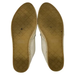 Gucci GG Supreme Monogram Canvas Espadrille Flats Cream Beige EU 37.5 thumbnail 9