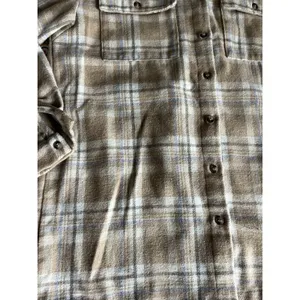 PRINCESS POLLY Mila Plaid Oversized Flannel Button-up Shirt Shacket Size 0 thumbnail 5