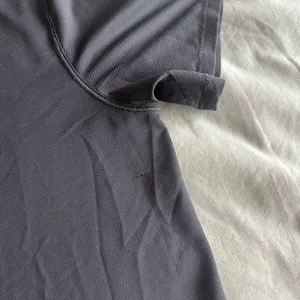 Lululemon High Neck Running and Training T-Shirt in Grey thumbnail 6
