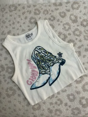 Princess Polly Up Giddy Tank Top White thumbnail 2