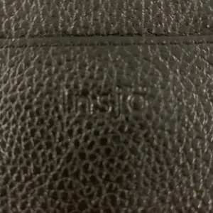 Isnjo Leather Card/Key Case Black thumbnail 3