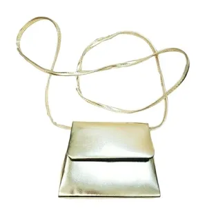 Small Gold Evening Formal Party Purse Shoulder Bag thumbnail 1