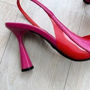 ZARA Color Block Heels thumbnail 5