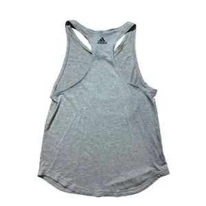 adidas women’s gray Racerback tank‎ sz M thumbnail 2