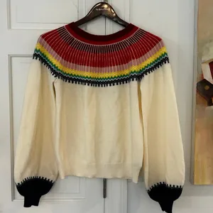 EUC Pomander Place Fair Isle Sweater Small Tuckernuck thumbnail 2