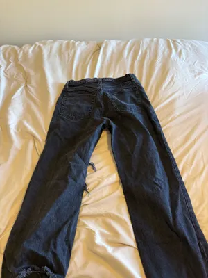 Black Abercrombie High-Rise Jeans thumbnail 2