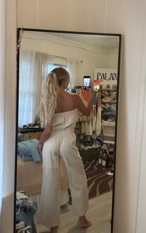 Strapless Jumpsuit Size M thumbnail 3