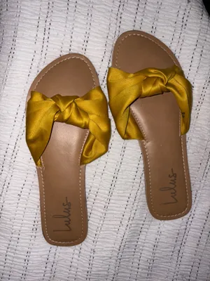 Lulus Yellow Sandals thumbnail 1