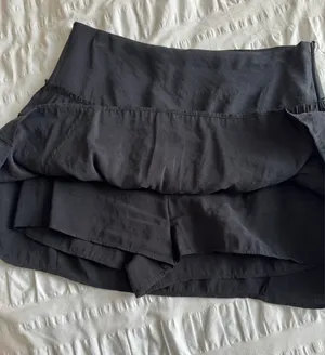 ZARA Mini Skort Black thumbnail 3