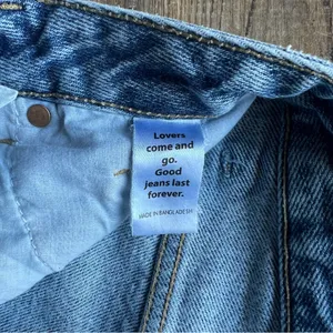 Pacsun Womens 90’s Boyfriend Denim Ripped Distressed Jeans Sz 24 Light Wash Blue thumbnail 8