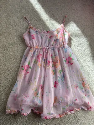 Victoria's Secret Vintage Floral Slip thumbnail 1