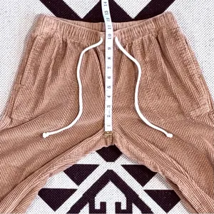 Aerie Corduroy Low Rise Pant in Cappuccino Small thumbnail 5