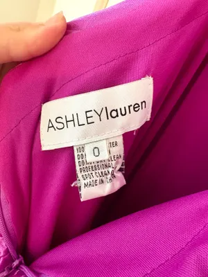 Purple Ashley Lauren style #11638 thumbnail 3