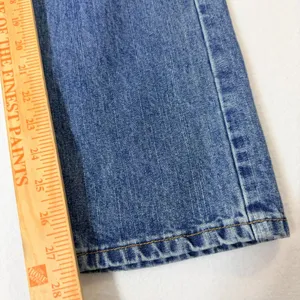 Arizona Jean Co Relaxed Fit Jeans Womens 14R Blue Denim Straight Leg thumbnail 10