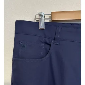 Peter Millar Pants Men’s Size 36X27.5 Navy Blue EB66 Performance Sport Golf thumbnail 4