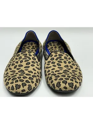 Rothy's Shoes Womens Size 7.5 The Loafer Leopard Print Round Toe Comfort Slip On thumbnail 3