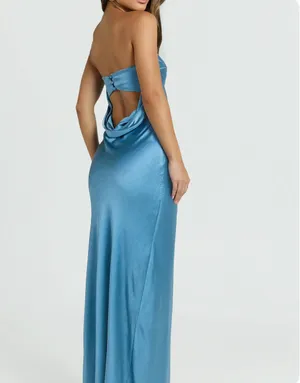Showpo Strapless Maxi Cowl Back Charlita Dress thumbnail 2