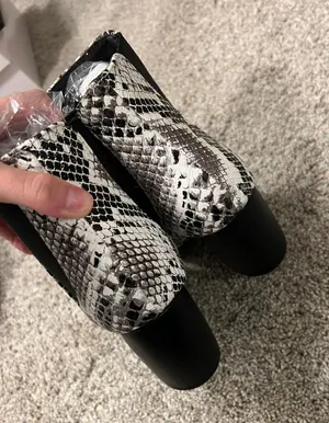 Snakeskin Booties thumbnail 7