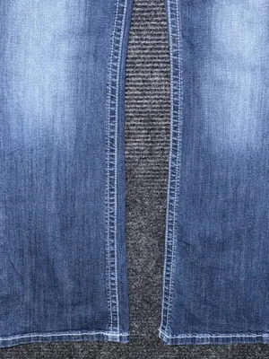 Ariat 32 R REAL Mid Rise Stretch Entwined Boot Cut Blue Jeans in Marine 10017510 thumbnail 5