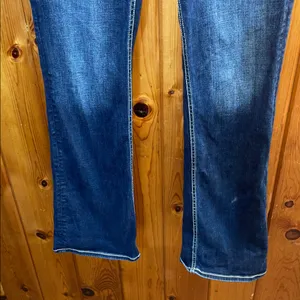 BKE Dark Blue jeans Payton jeans bootcut darker women’s jeans size 32x35 1/2 thumbnail 4