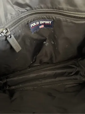 Ralph Lauren Y2K Polo Sport Black Spellout Tote Bag thumbnail 6