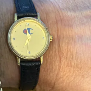 Vintage Champion leather band watch thumbnail 2