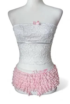 Coquette Lingerie Bloomers Pink thumbnail 1