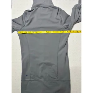 Lululemon Define Jacket Grey Full Zip Thumbholes Size 2 thumbnail 8