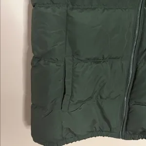 Old Navy Black Puffer Vest - Tall thumbnail 3