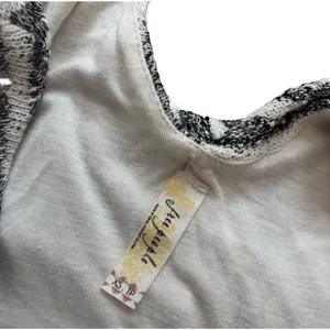 Free People Babydoll Dress XS Gray V-Neck‎ Boho Mini Tunic Flare Rayon Womens thumbnail 5