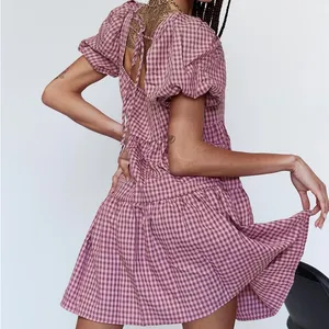 Princess Polly Zalia Mini Dress in Pink / Brown Size 4 New with tag thumbnail 5