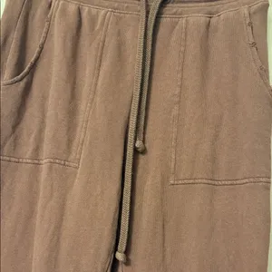Aerie Brown Wide-Leg Pants thumbnail 9