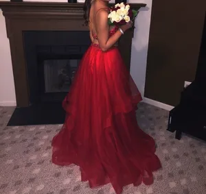 Jovani Two-Piece Embellished Tulle Prom Gown 46404 thumbnail 4