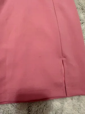 Hello Molly Dusty Pink V-Neck Mini Dress thumbnail 2
