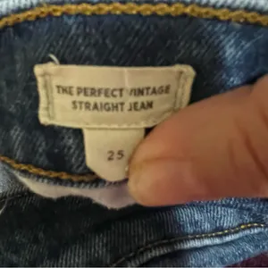 Madewell The Perfect Vintage High Rise Straight‎ Denim Jeans thumbnail 11