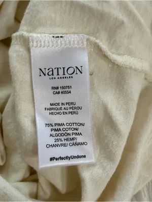 Nation Los Angeles Bobbie baseball tee in capers thumbnail 5