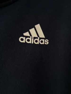 Adidas Navy Blue Hoodie thumbnail 2