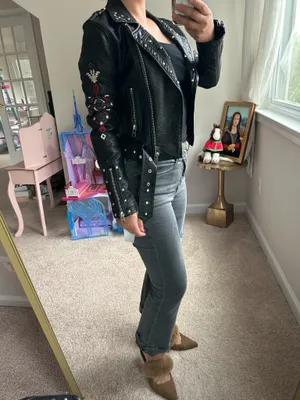 Vigoss faux leather jacket. XS thumbnail 15