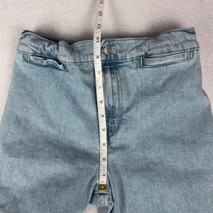 Madewell Emmett Wide-Leg Jeans Women's 25 Blue Light Wash Ankle Crop Normcore thumbnail 7