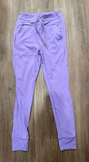 Halara Purple Petite Joggers XS High Waisted Drawstring‎ Activewear Pants thumbnail 1