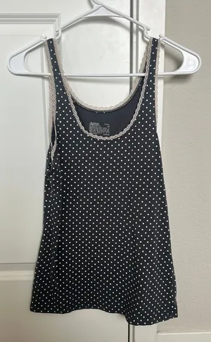 Polka dot tank top thumbnail 1